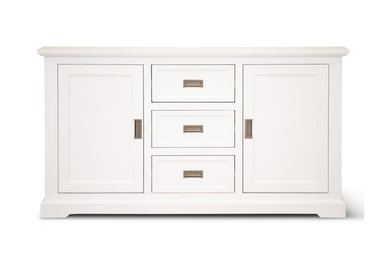 COASTAL BUFFET - 2 DOOR / 3 DRAWER - 1660(L) x 470(W) - BRUSHED