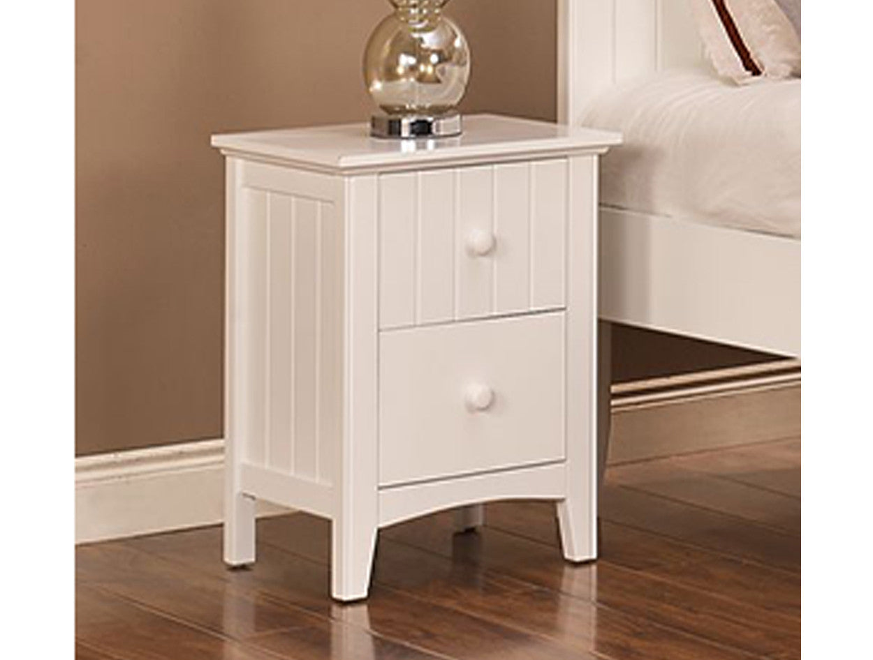 CORBIN (5203) KING 4 PIECE (TALLBOY) BEDROOM SUITE - WHITE