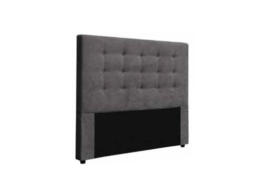 King Moulton Fabric Bedhead Only - Champagne