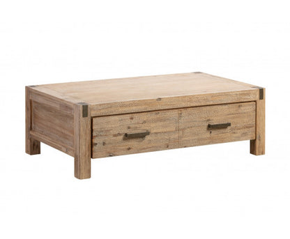 JARVAN 2 DRAWER COFFEE TABLE  1270(W) - CHOCOLATE