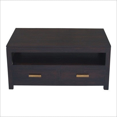 MILAN 4 DRAWER COFFEE TABLE (CT 004 PNM) -  1000(W) X 600(D) - MAHOGANY OR CHOCOLATE