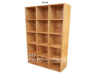 CUBE (AUSSIE MADE) BOX WITH T&G BACK COLLECTION - ASSORTED STAINED COLOURS - STARTING FROM $799