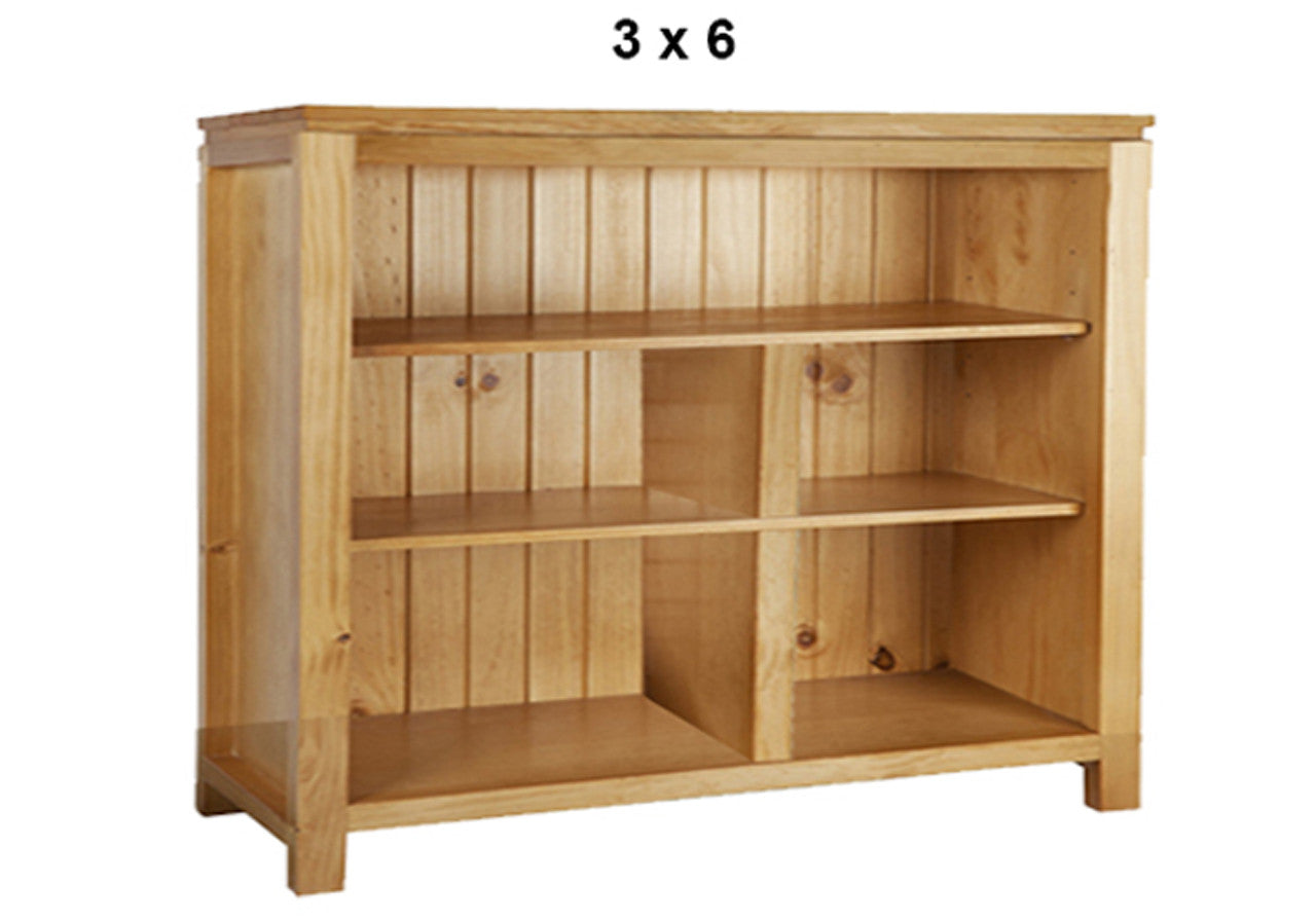 CALISTOGA (AUSSIE MADE) LOWLINE BOOKCASE COLLECTION - ASSORTED COLOURS - STARTING FROM $399