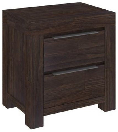 MACEDON QUEEN 4 PIECE TALLBOY BEDROOM SUITE (VMN) - CHARCOAL