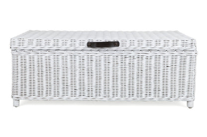 MARLENE STORAGE TRUNK (DET7926) - 450(H) x 1160(W) x  600(D) - WHITE