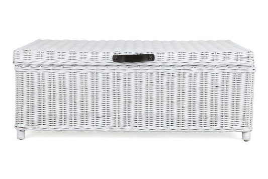 MARLENE STORAGE TRUNK (DET7926) - 450(H) x 1160(W) x  600(D) - WHITE