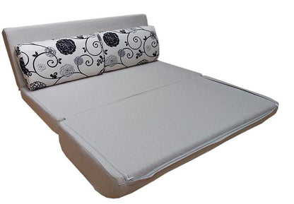 LEENA  FABRIC SOFA BED - CREAM