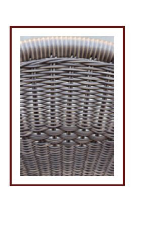 PEDRO WICKER CHAIR -AS PICTURED