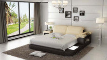 KING COLOMBUS  MODERN LEATHER BED ( LB8807) - ASSORTED COLOURS AVAILABLE IN DIFFERENT  LEATHERS (COLOUR BOARD ATTACHED IN IMAGE SECTION)