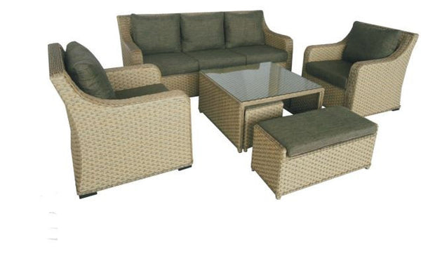 SWANSEA  8 PIECE SOFA SET
