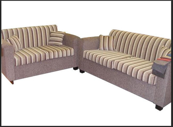 CARY 3S+2S FABRIC LOUNGE SUITE - ASSORTED COLOURS