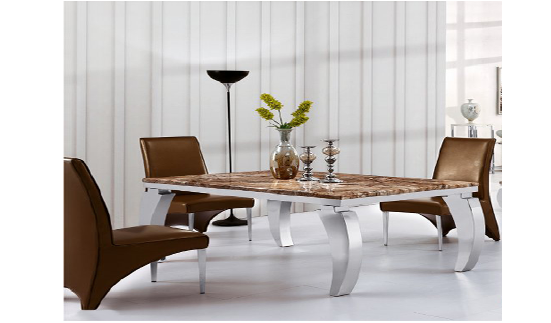 Deewee Dining Chair Only (MODEL-802) - Brown