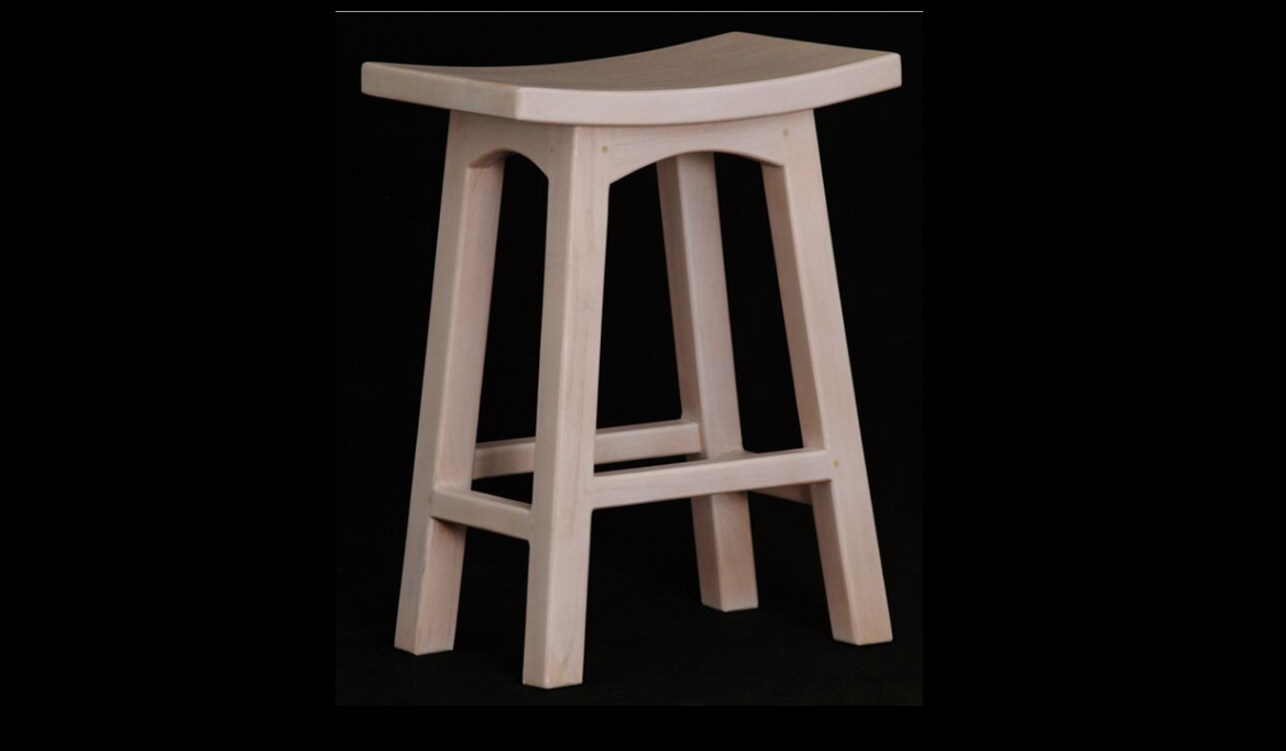 Latson Wooden Bar Stool / Kitchen Bench (BR067WD) - Seat: 670(H) - White