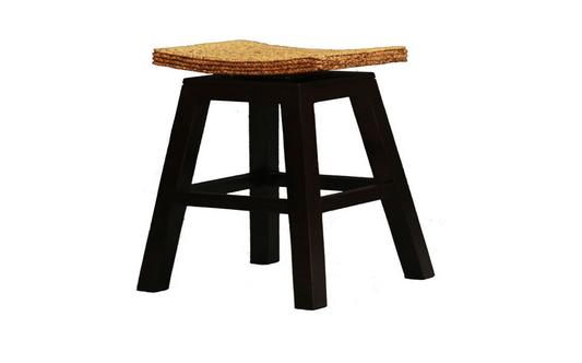 ORNAMENTAL  BAR STOOL  (BR 002 WV) - SEAT: 760(H) - CHOCOLATE