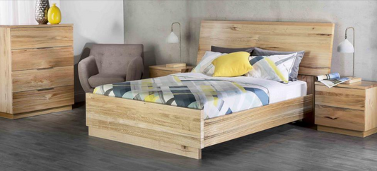 Pasqua Queen 6 Piece (THE LOT) Bedroom Suite - (MODEL-1-19-20-18-15) - Natural
