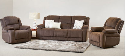 CLINTONE  3 SEATER  RECLINER ( P30005) - ASSORTED COLOURS