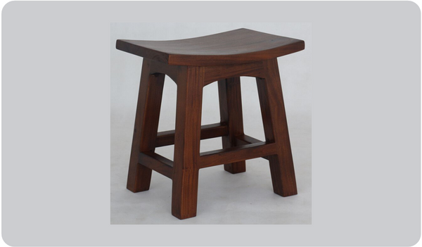ZIMA WOODEN BAR STOOL (BR 048 WD) - SEAT: 480(H) - MAHOGANY OR CHOCOLATE