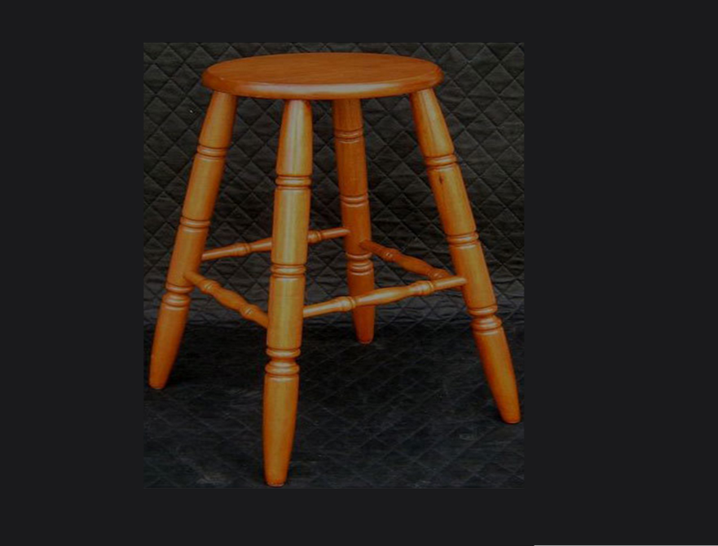 MORRIS BAR  STOOL - SEAT: 690(H) - ANTIQUE MAPLE