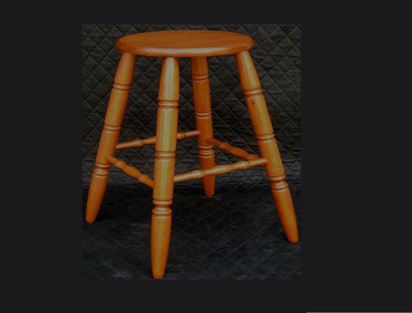 MORRIS BAR  STOOL - SEAT: 690(H) - ANTIQUE MAPLE