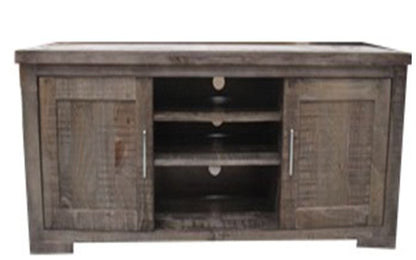RUSTIC (AUSSIE MADE) 2 DOOR TV UNIT (RTTV-3) - 660(H) x 1650(W) - ASSORTED COLOURS