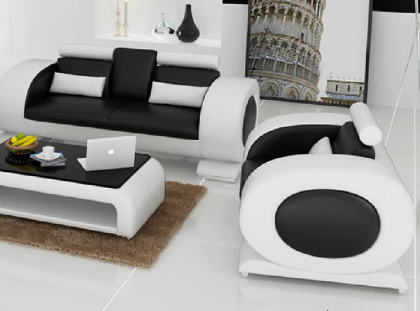 CAEIN  (R7004D)  3 SEATER + 1 SEATER + 1 SEATER LOUNGE  - CHOICE OF LEATHER AND ASSORTED COLOURS AVAILABLE