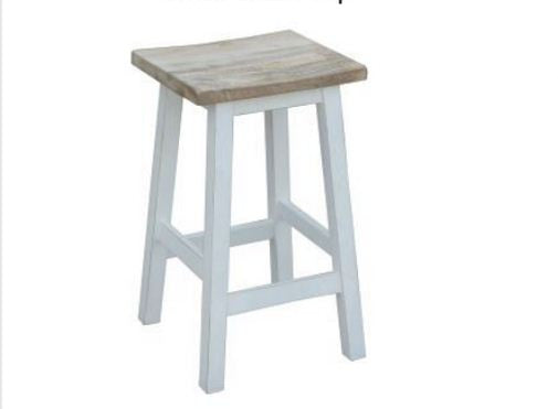 Tokyo Kitchen Stool - Seat: 645(H) - White / Whitewash