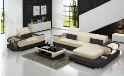 GENISTRA LEATHERETTE  CHAISE LOUNGE ( MODEL-G8002E) - CHOICE OF LEATHER AND ASSORTED COLOURS AVAILABLE (MADE TO ORDER))