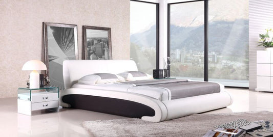 QUEEN FIRMO  LEATHERETTE  BED  (CD042) - ASSORTED COLORS AVAILABLE