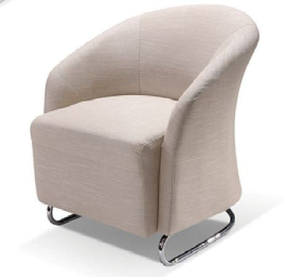 UPHOLSTERED STUDIO CHAIR  -  CHARCOAL