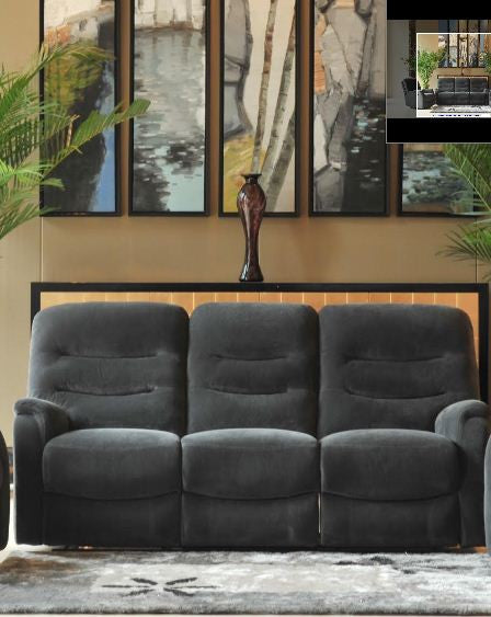 SHERRY 2 SEATER FABRIC RECLINER  - ASSORTED COLOURS