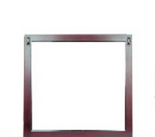 FABULOS   MIRROR  ( MODEL-16-9-14-14-1-3-12-5 )  - HAZELNUT