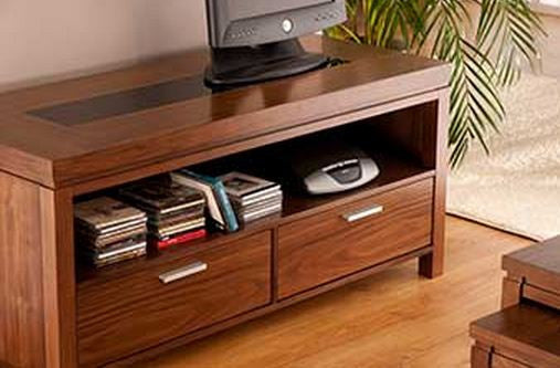 Nevada TV Entertainment Unit With 2 Drawers With 1 Open Shelf - 450(H) X 1200(W)