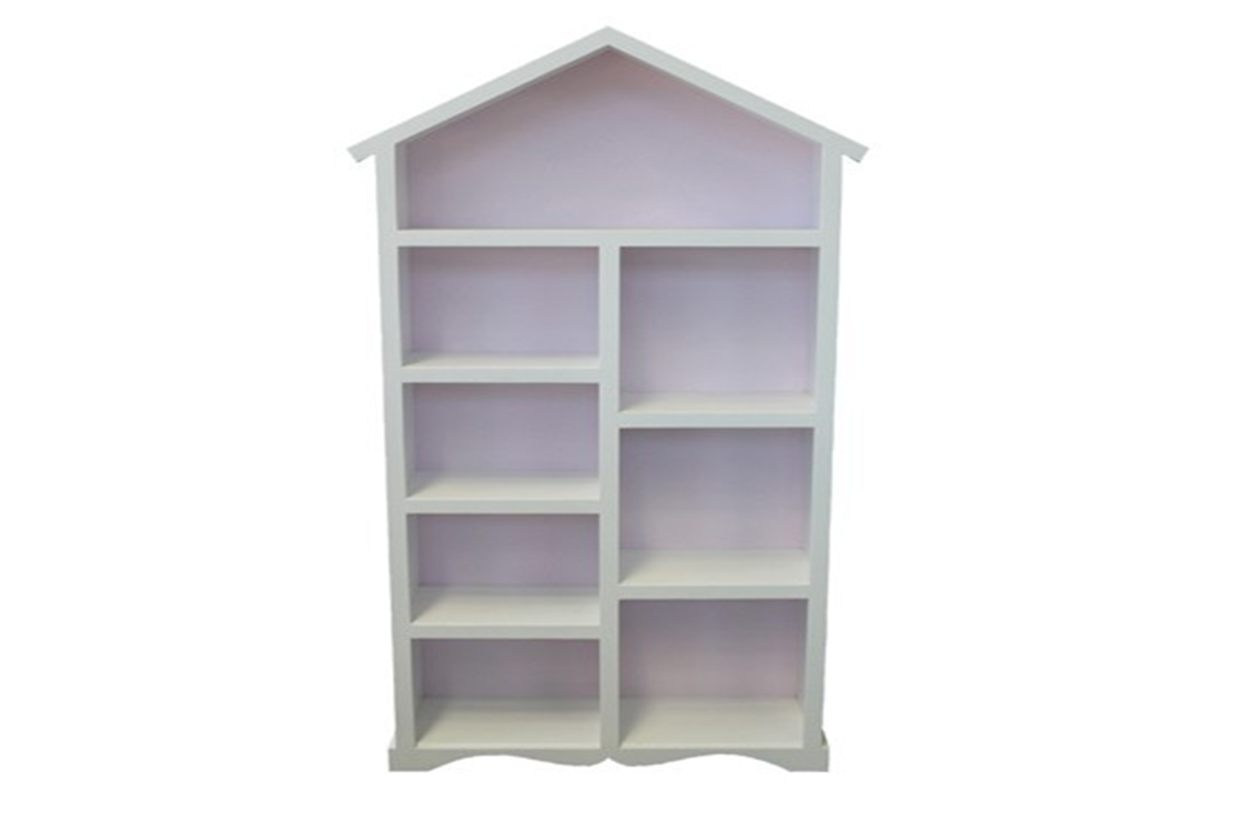 Princess Kids Bookcase - 1900(H) X 900(W) - Priced In Assorted Colours (VIC ASH AND PINE OPTIONS ALSO AVAILABLE - PRICE ON APPLICATION) - Customisation Available