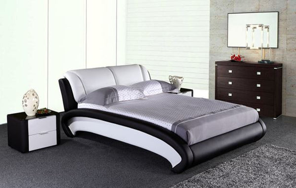 KING WOLVER  LEATHERETTE BED ONLY (G1026#) - ASSORTED COLORS
