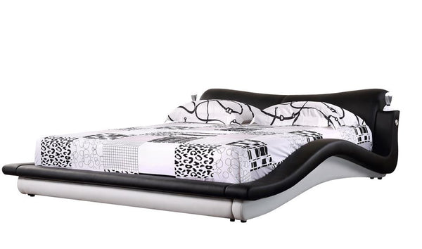 KING  ASROMA  LEATHERETTE BED ONLY  (G1035#) - ASSORTED COLORS