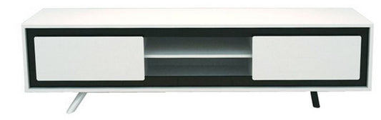CALI  TV STAND  (WD-168)  - 480(H) x 1800(W)  - HIGH GLOSSY  WHITE