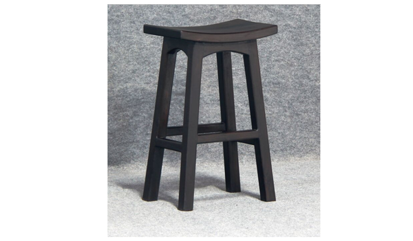 REGAL  WOODEN BAR STOOL (BR 077 WD) - SEAT: 770(H) - DARK CHOCOLATE