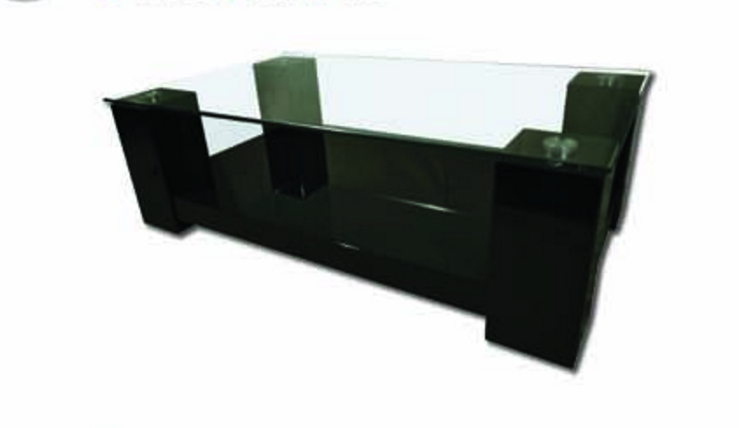 WINNIE RECTANGULAR COFFEE TABLE -   1380(W) X 800(D) - BLACK