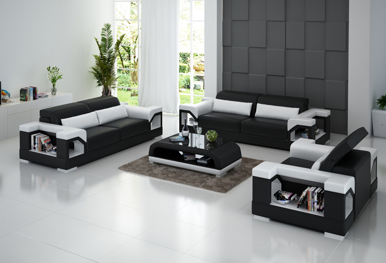 MARIBA (G8014D) 3 SEATER + 2 SEATER + 1 SEATER  LOUNGE - CHOICE OF LEATHER AND ASSORTED COLOURS AVAILABLE