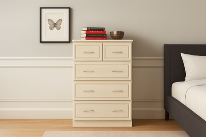 Samira (AUSSIE MADE) 5 Drawer Tallboy - Assorted Colours