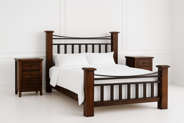 SINGLE WARRIOR (AUSSIE MADE) BED - ASSORTED COLOURS