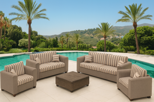 Cary 3 Seater Fabric Sofa (AUSSIE MADE) - Assorted Colours