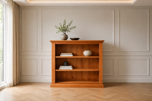 Federation Deluxe (AUSSIE MADE) Lowline Bookcase Collection - Assorted Stained Colours