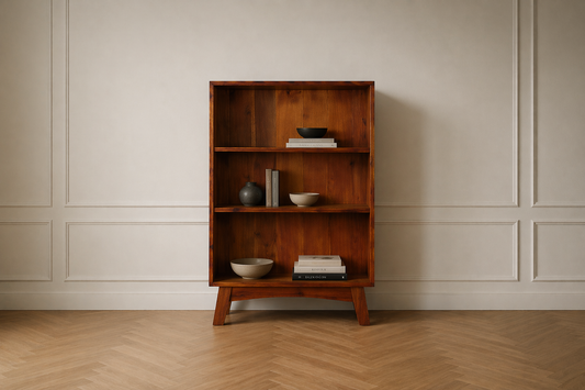 Eureka (AUSSIE MADE) Lowline Bookcase Collection - Assorted Stained Colours