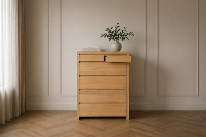 Montana (AUSSIE MADE) Tallboy Collection - Tassie Oak Combination - Assorted Stained Colours