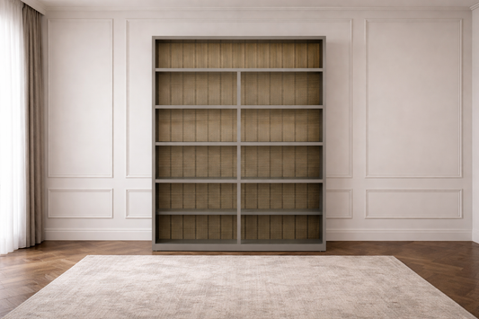 Cube (AUSSIE MADE) Highline Standard Bookcase Collection - Tasmania Oak Combination - Assorted Stained Colours