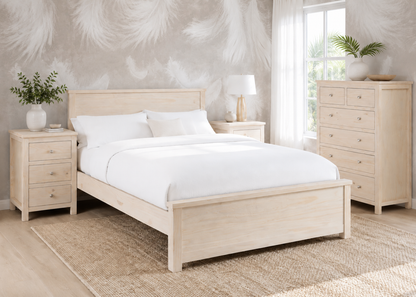 Double Ozark (AUSSIE MADE) Timber Bed - Assorted Painted Colours