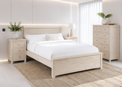 Double Ozark (AUSSIE MADE) Timber Bed - Assorted Painted Colours