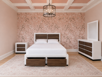 Jared King Taskie Oak Bed Only