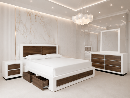Jared King Taskie Oak Bed Only